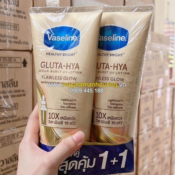 Dưỡng thể Vasaline vàng