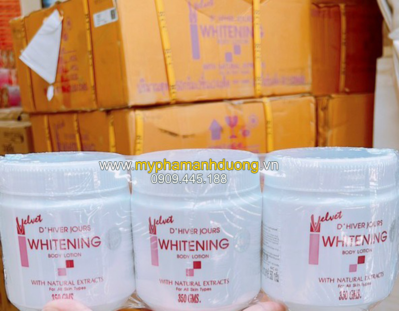Kem Body Whitening tại HCM